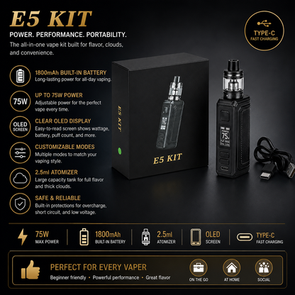 E5 KIT REFILLABLE
